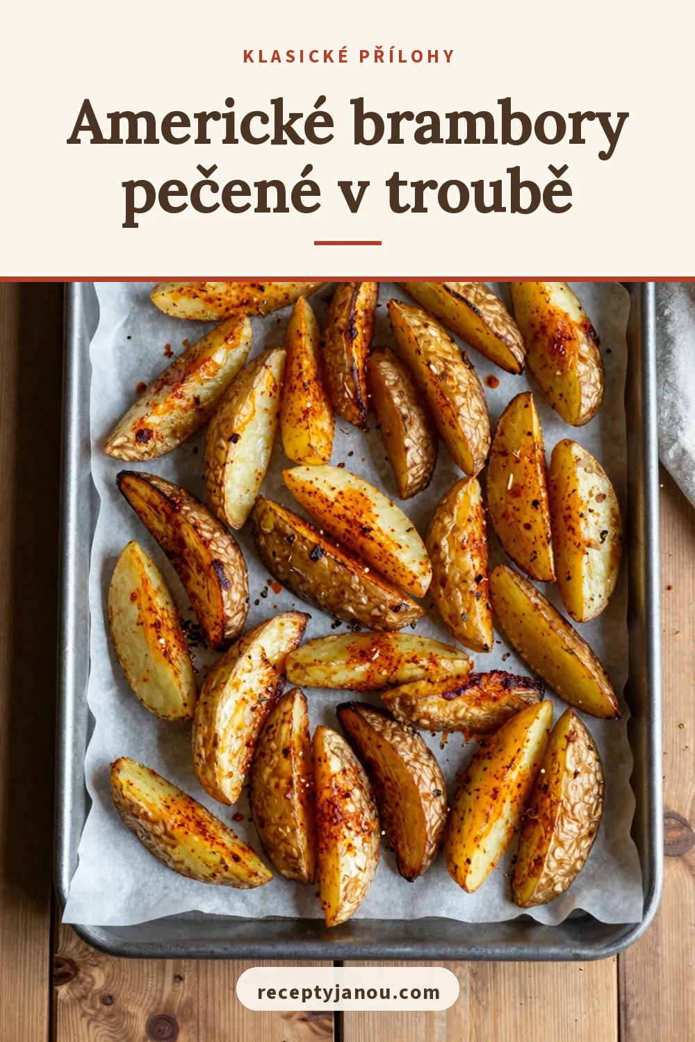 Americké brambory pečené v troubě