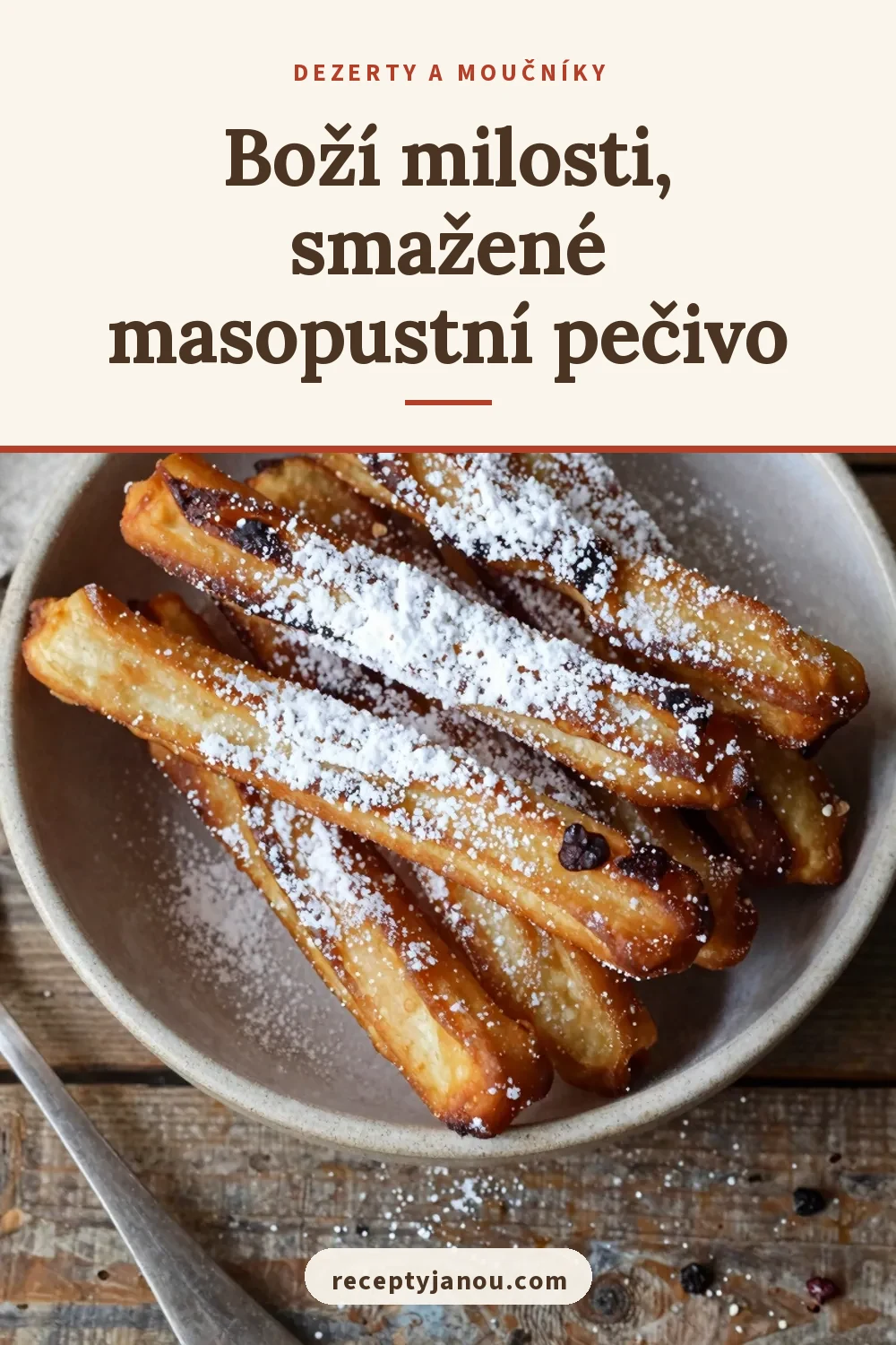 Boží milosti, smažené masopustní pečivo