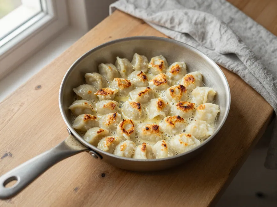 Gnocchi opečené na másle dozlatova