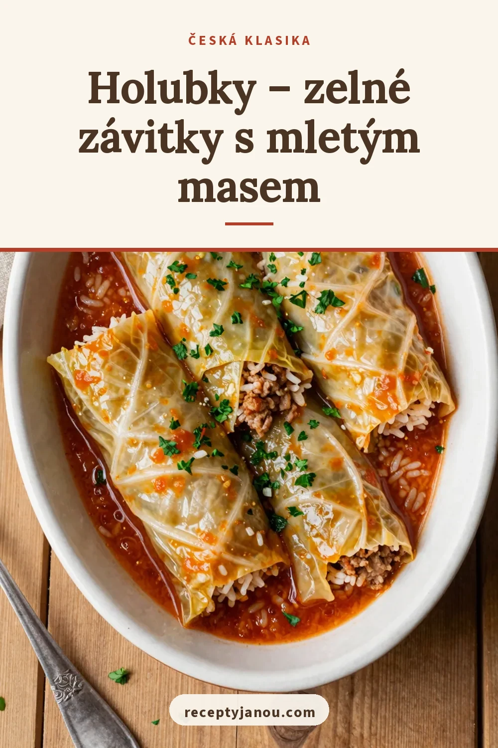 Holubky – zelné závitky s mletým masem