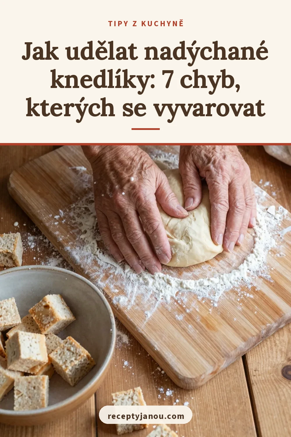Jak udělat nadýchané knedlíky: 7 chyb, kterých se vyvarovat