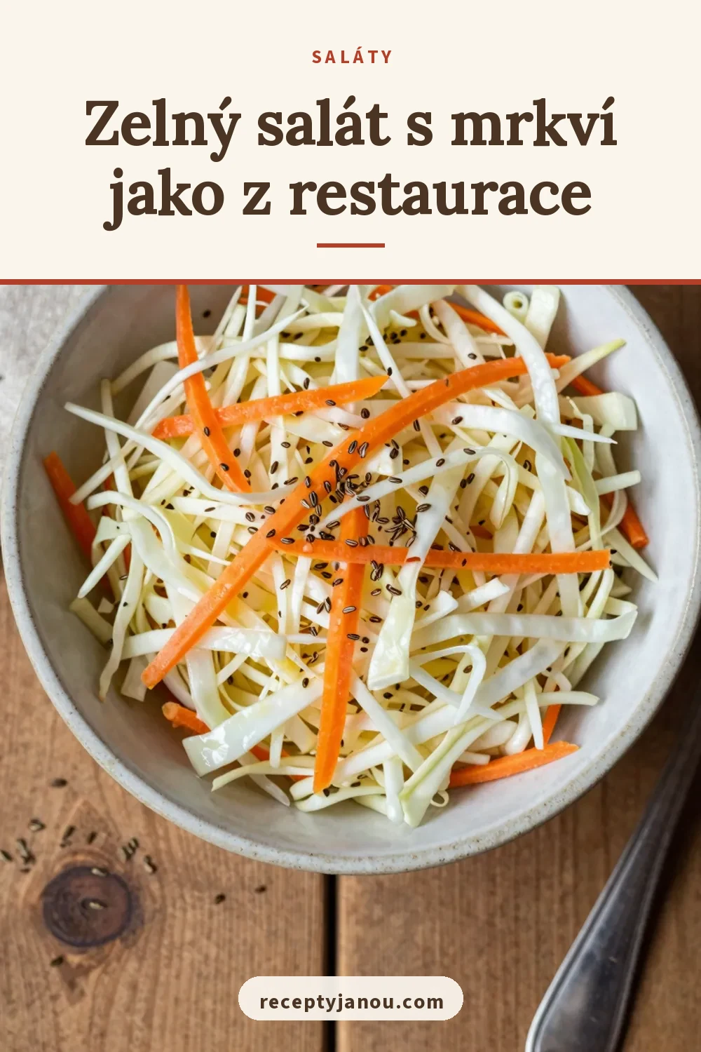 Zelný salát s mrkví jako z restaurace